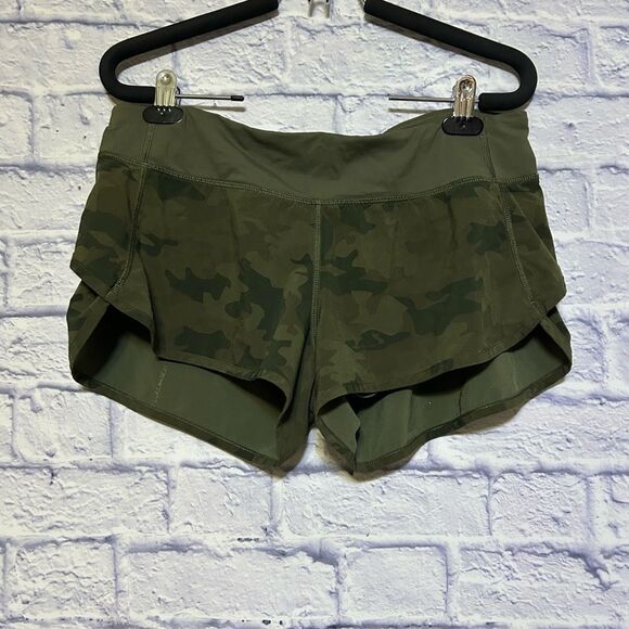 Lululemon Run: Speed Short *4-way Stretch
Savasana Camo Fatigue Green 8 - Picture 4 of 14